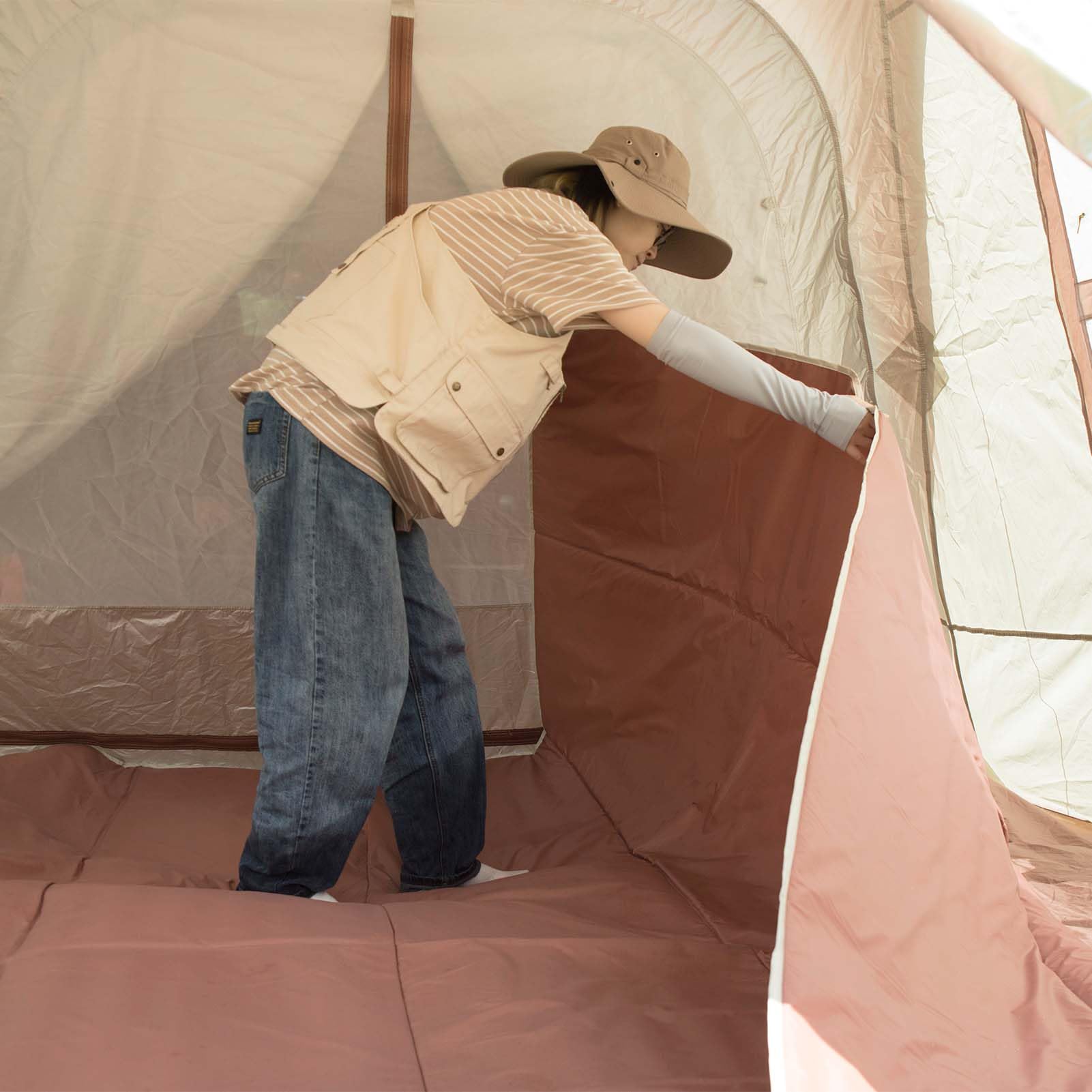 Amazon | S'more Etana テントインナーマット キャンプ用 2~4人用